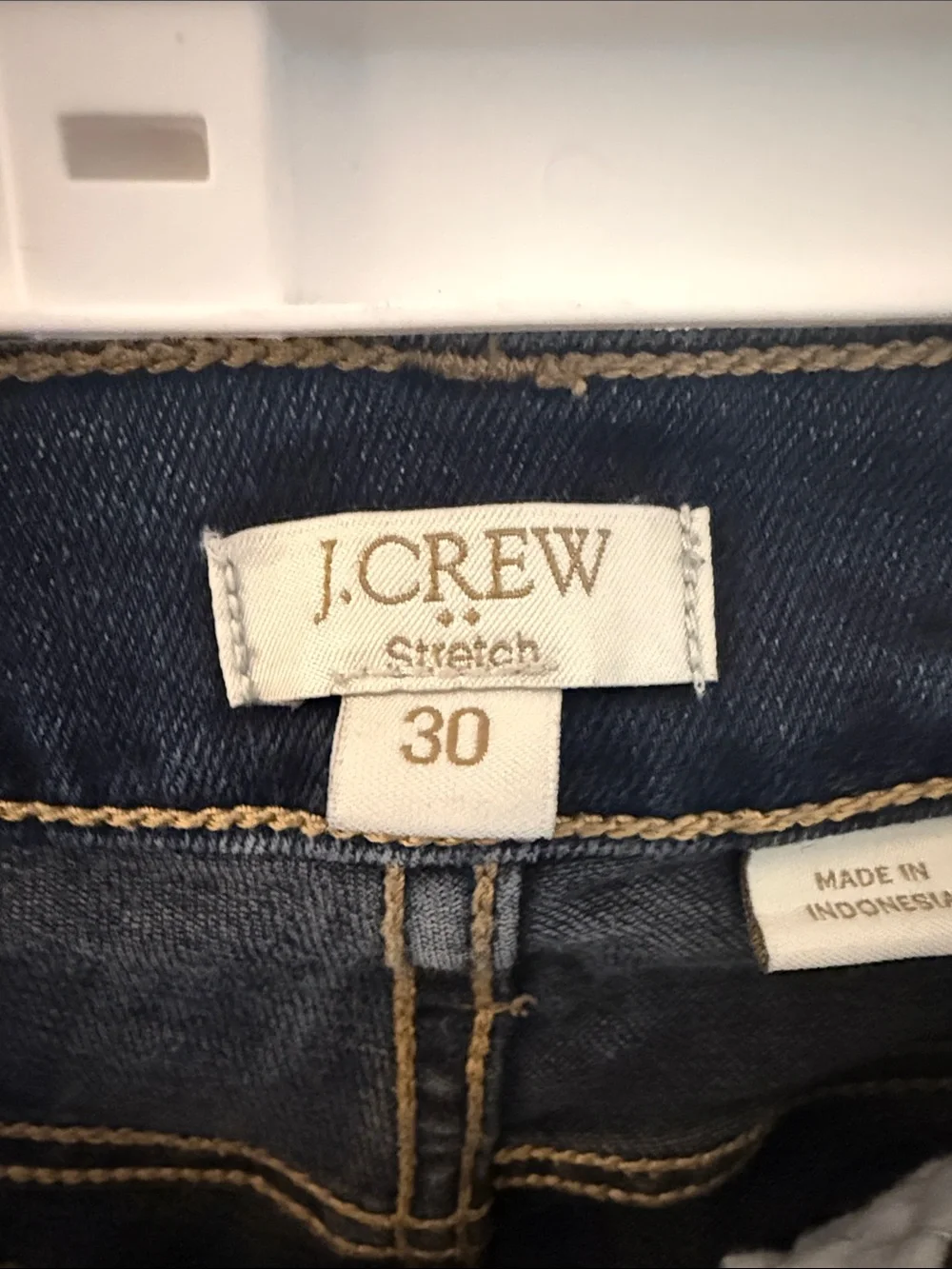 J. Crew Women's Skinny Jeans in Dark Blue Wash